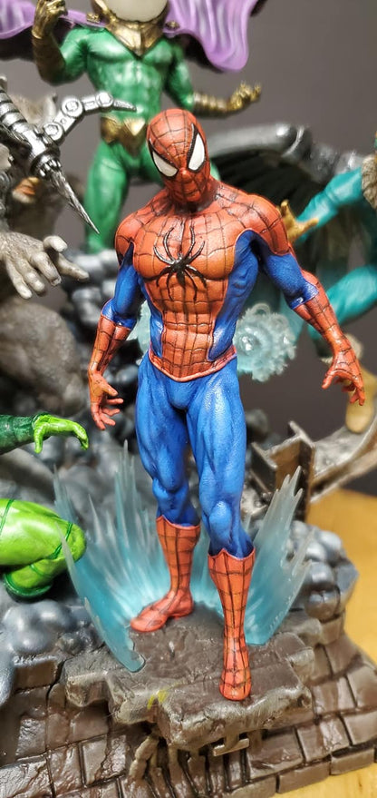 Marvel Sinister Six Figur Spiderman Figur Böse Sechs Figur Groß 30CM