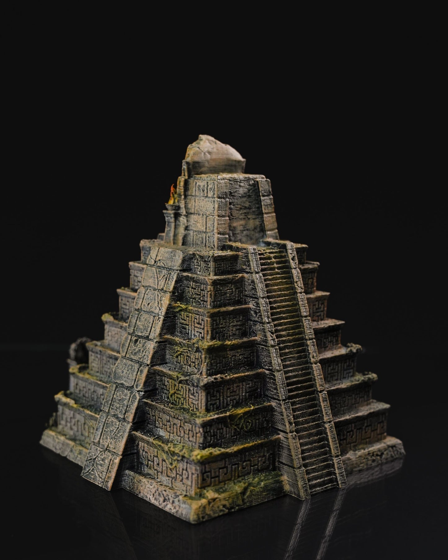 Antiker Tempel Dekorative Objekt Würfelturm 18CM