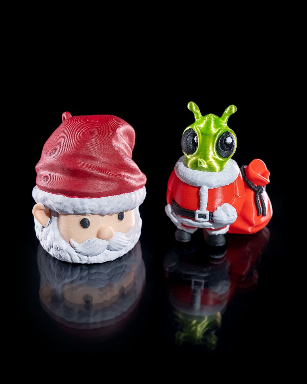 Weihnachts-Anhänger Außerirdischer Weihnachtsmann Weihnachtsbaumschmuck Weihnachtsmann 18CM