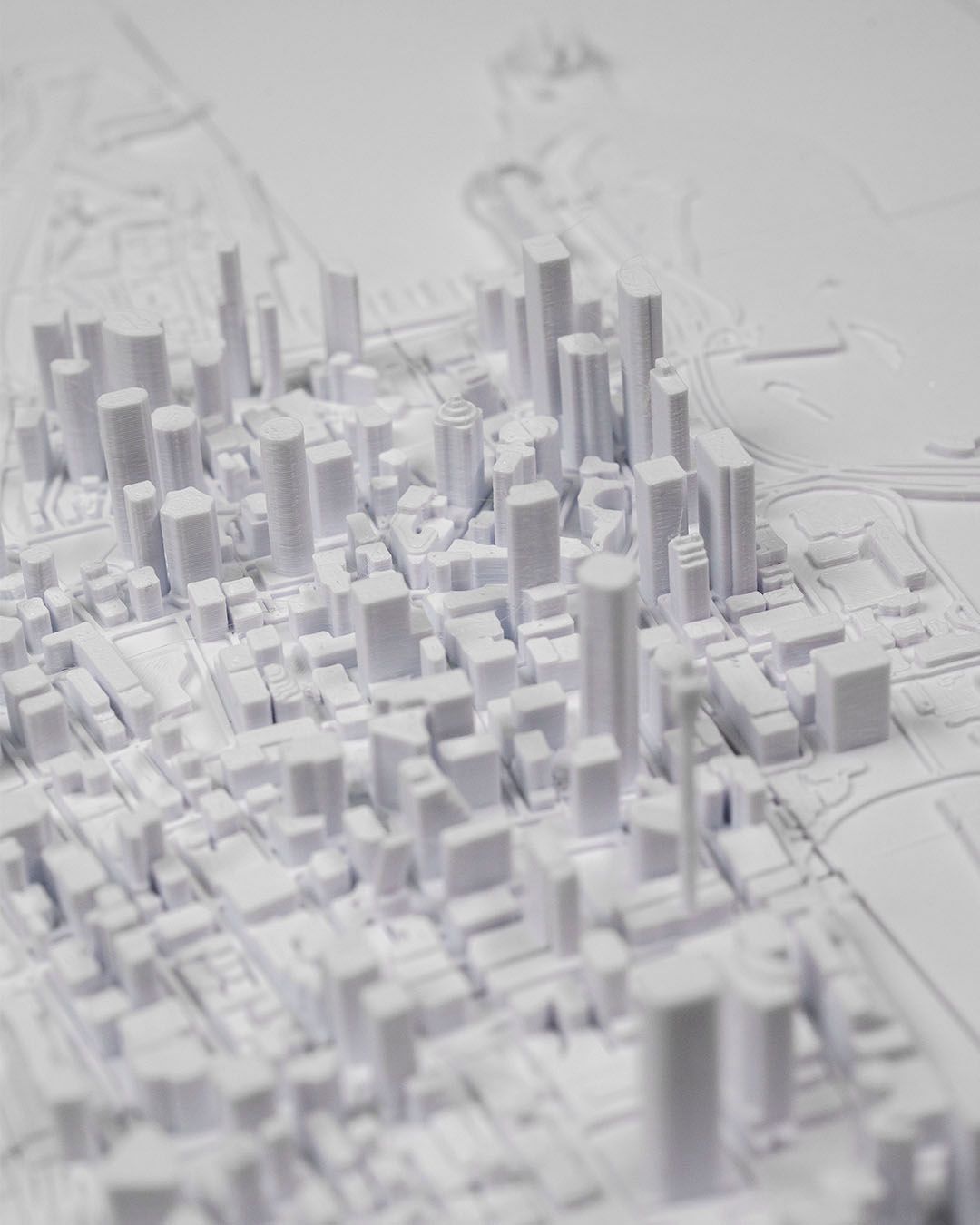 Sydney 3D-Stadtbild Dekorative Minimalistische Wandtafel Sydney Tafel