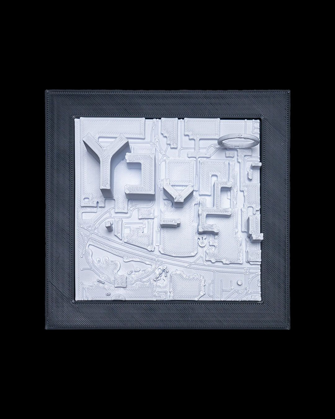 Las Vegas 3D Stadtbild Dekorative Minimalistische Wandtafel Las Vegas