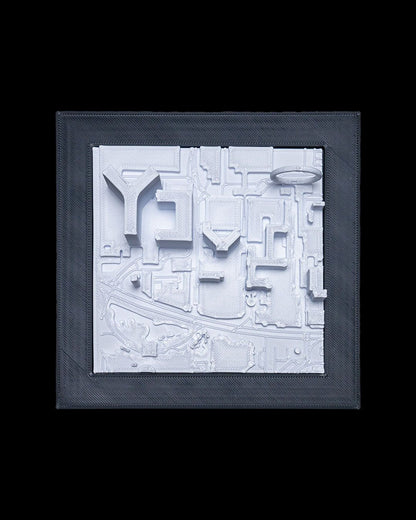 Las Vegas 3D Stadtbild Dekorative Minimalistische Wandtafel Las Vegas