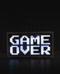 Personalisierte Retro-Pixel-Tischlampe mit Gravur