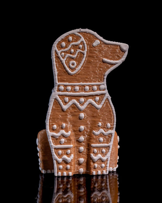 Yılbaşı Süsü Köpek Yılbaşı Süsü Zencefilli Kurabiye Köpek 8CM