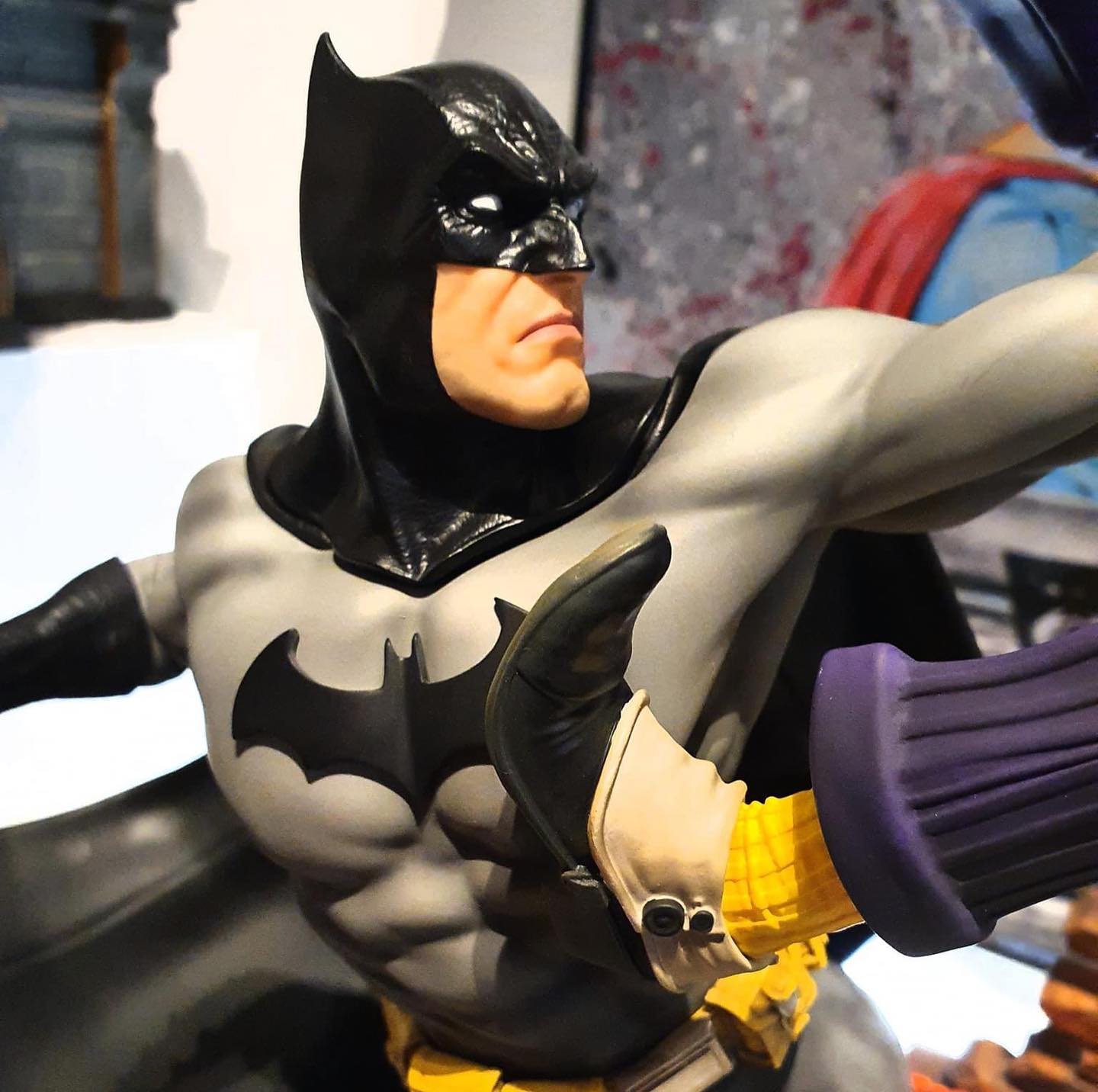 Batman vs. Joker Kampf Figur DC Batman und Joker Kampf Objekt 25CM Großformat