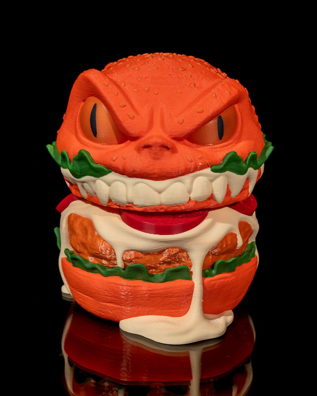Monster Hamburger Aufbewahrungsbox 16CM