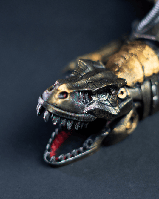Jurassic Park Bewegliches T-Rex Dinosaurier Spielzeug Steampunk Bewegliches Spielzeug Dinosaurier
