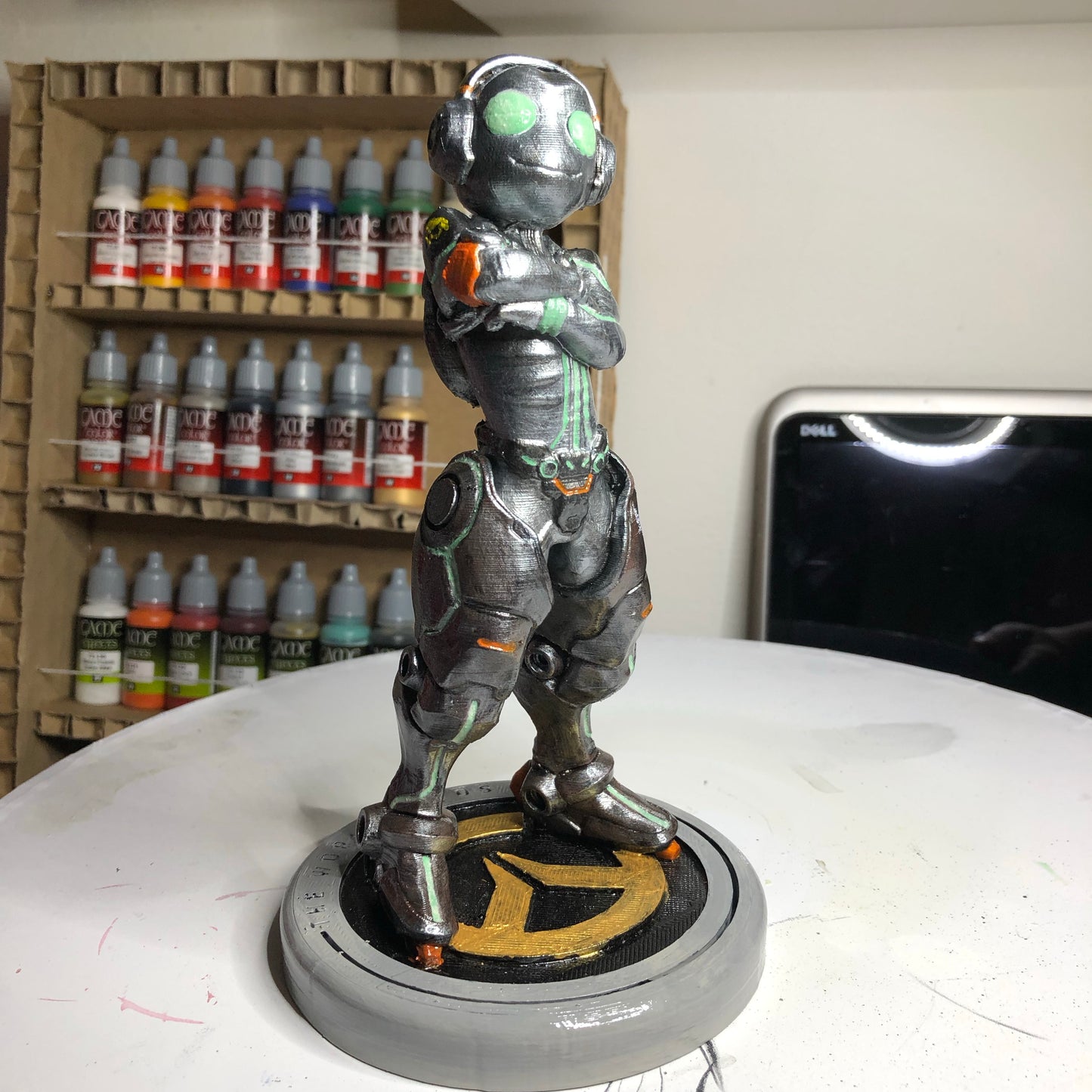 Overwatch Lucio Roboter Figur bemalt 15CM