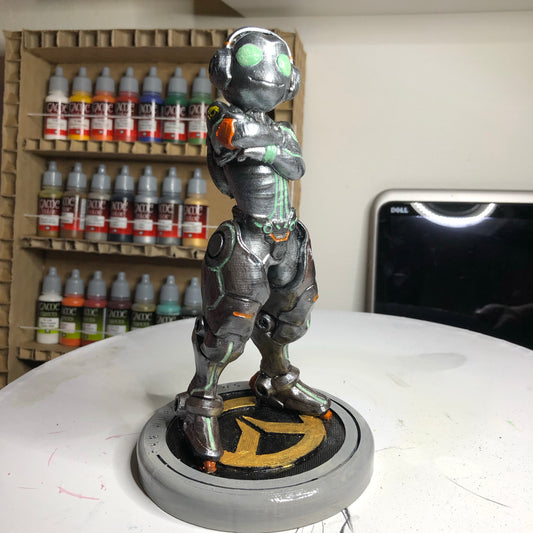 Overwatch Lucio Roboter Figur bemalt 15CM
