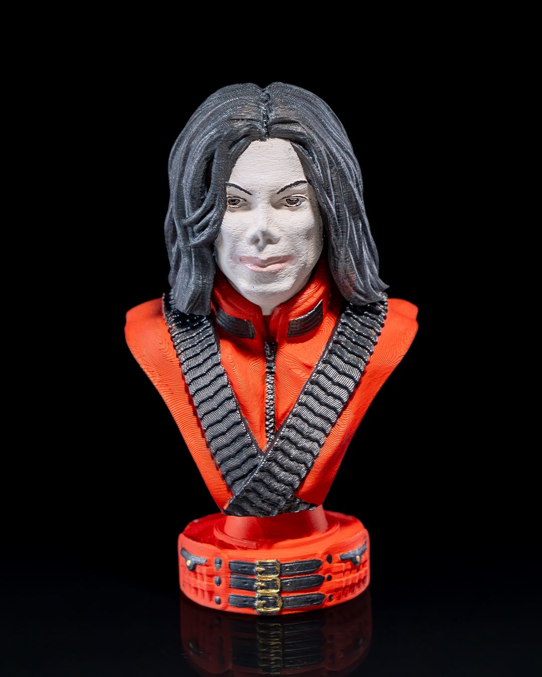 Michael Jackson Büste, bemalt, 15 CM