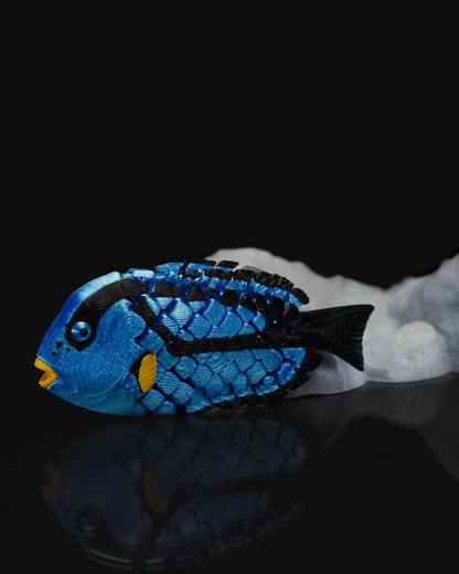 Findet Nemo Blauer Paletten-Doktorfisch Dekofigur mit Ständer 11CM