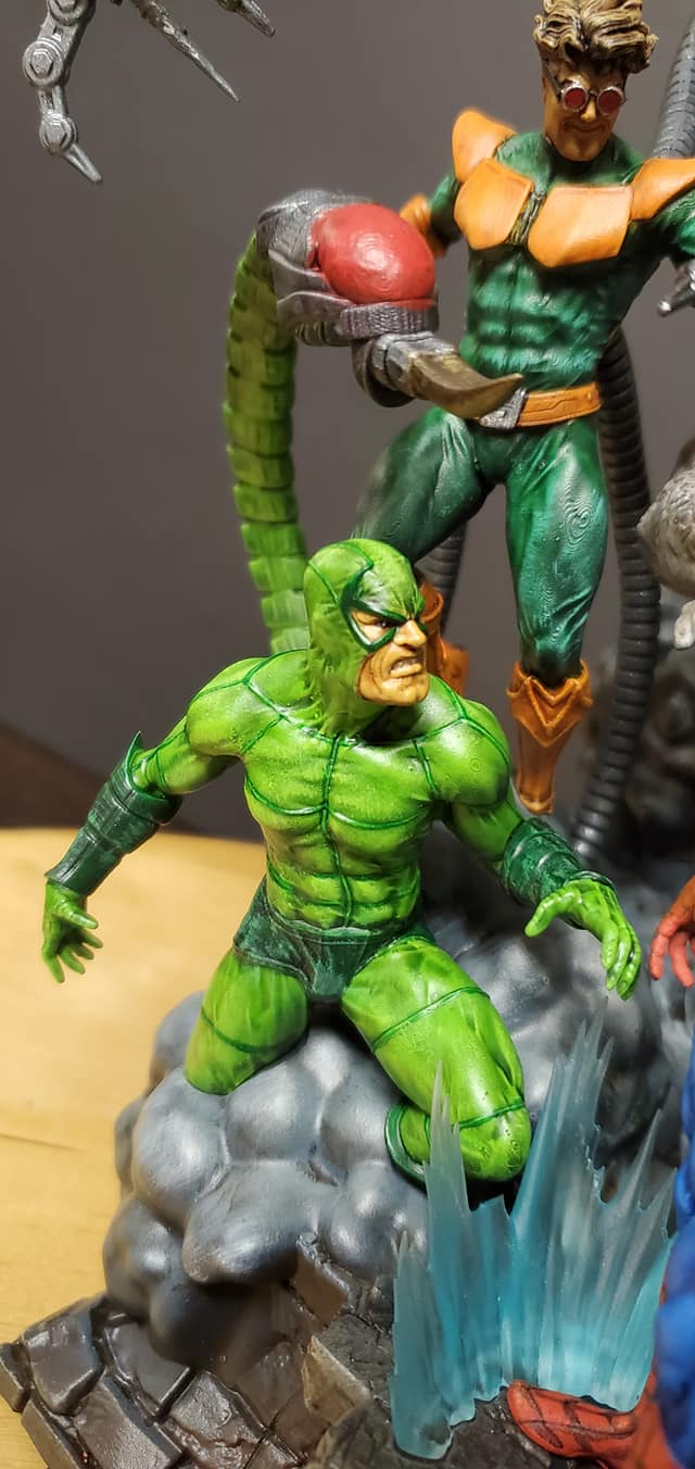 Marvel Sinister Six Figur Spiderman Figur Böse Sechs Figur Groß 30CM