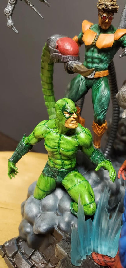 Marvel Sinister Six Figur Spiderman Figur Böse Sechs Figur Groß 30CM