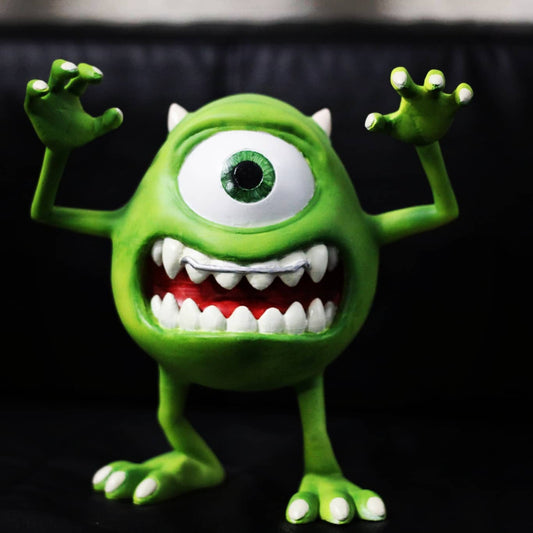 Süße Monster Mike Wazowski Bemalte Figur Monsters Mike Figur 10CM