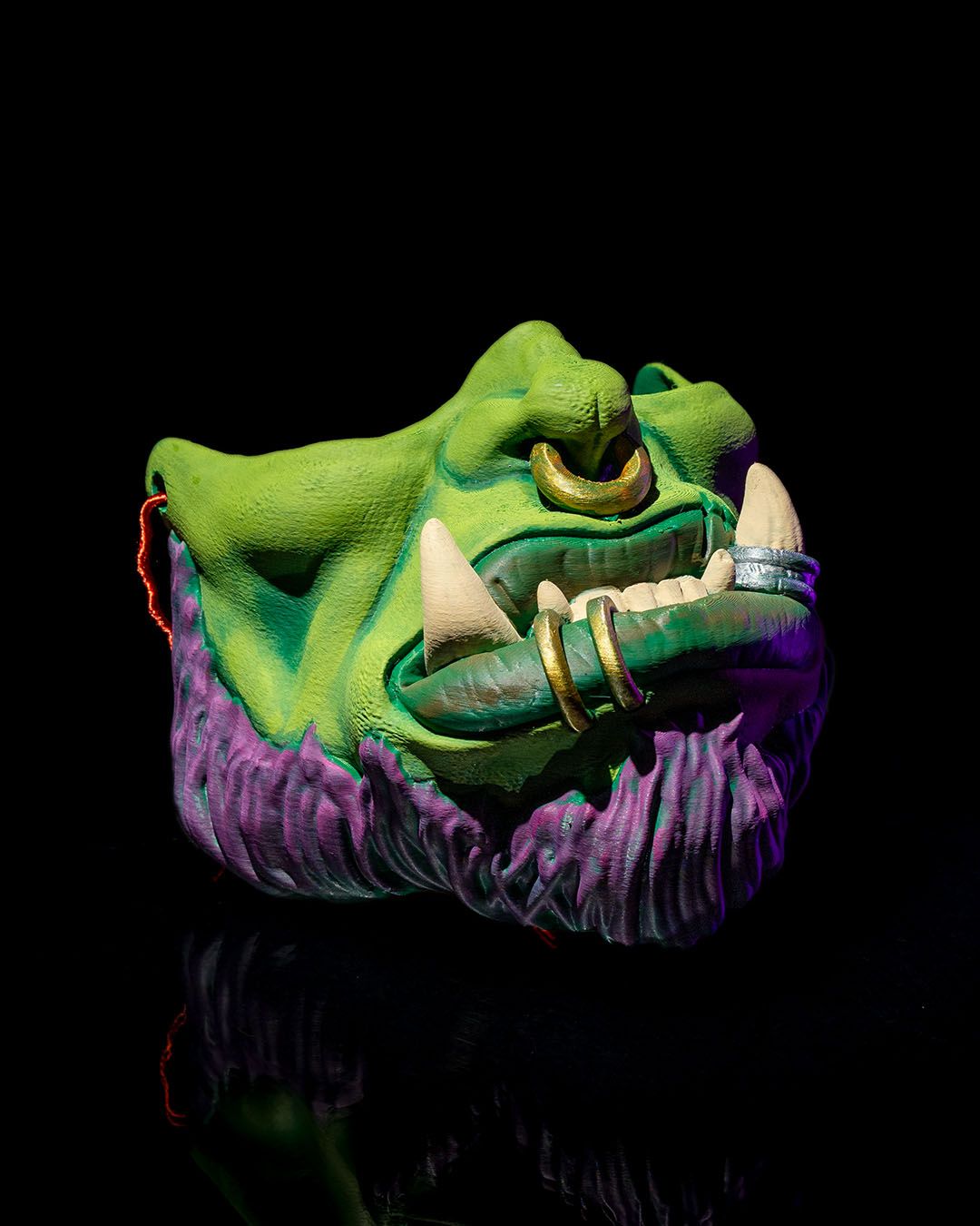 Halloween Warcraft Maske Ork Maske Halloween Ork Maske Cosplay Ork Maske