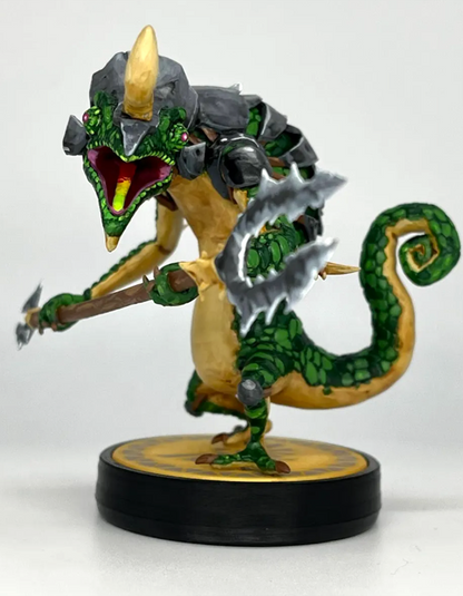 The Legend of Zelda Lizalfos Figur Breath of the Wild Lizalfos Figur Groß 25CM