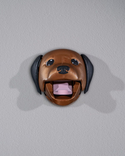 Coole Hundegarderobe Hundebewegliche Wandhaken