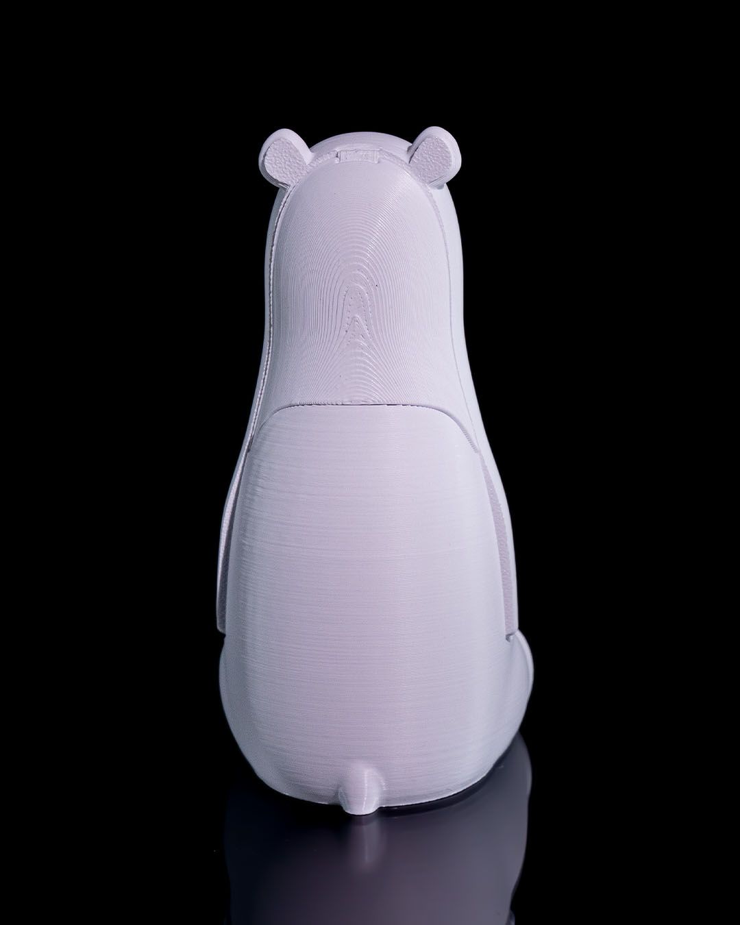 Neujahrsdekoration Eisbär Bonboniere Eisbär Pralinenschachtel 15CM
