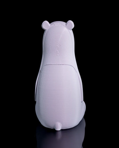 Neujahrsdekoration Eisbär Bonboniere Eisbär Pralinenschachtel 15CM