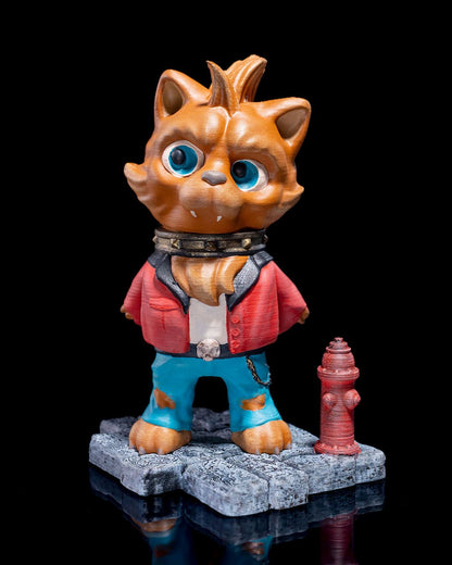 Halloween Urban Terrors - Werwolf Bemalte Figur 15 cm (GROSSE GRÖSSE)