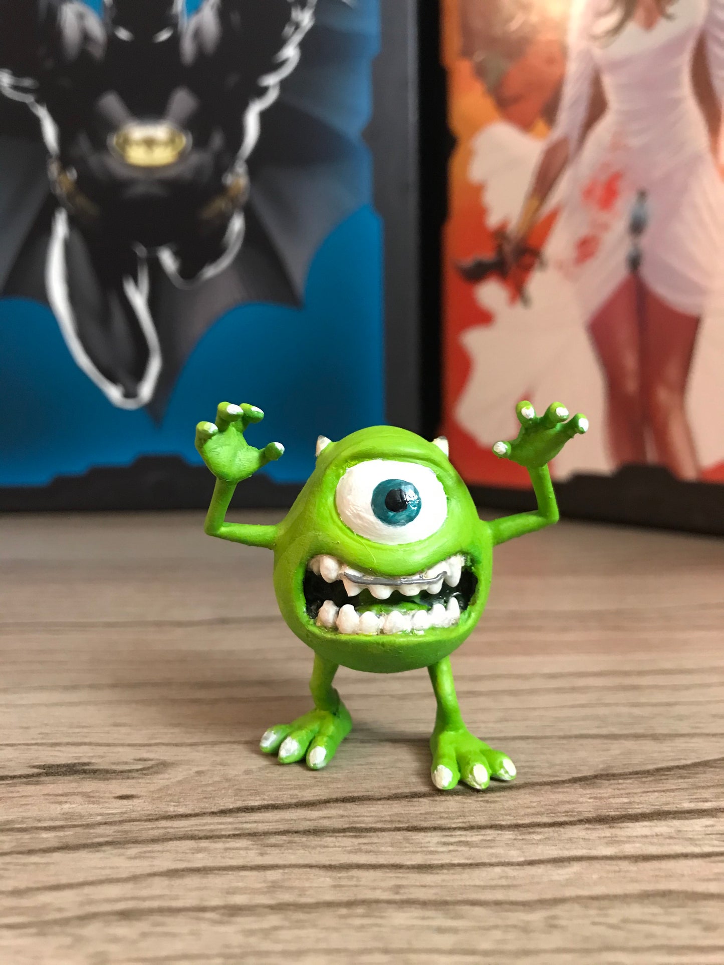 Süße Monster Mike Wazowski Bemalte Figur Monsters Mike Figur 10CM