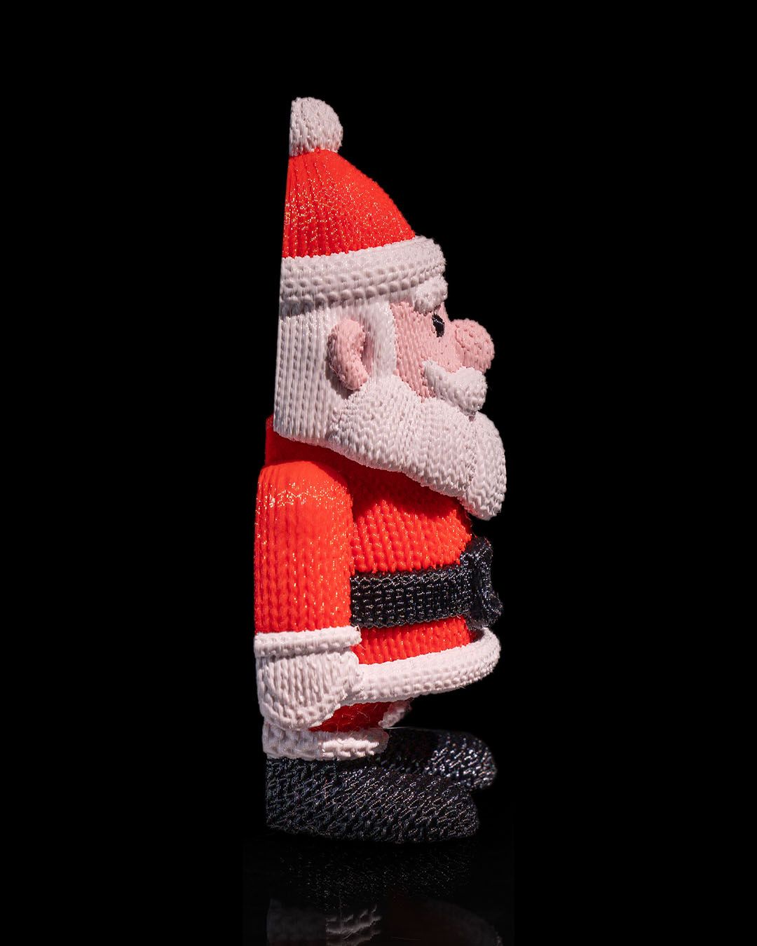 Weihnachtsdeko Weihnachtsmann Bewegliches Spielzeug 10CM