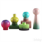 Sphere Kugelförmige Vasenset 15 CM Hartplastik 5er-Set Dekorative Farbige Vase