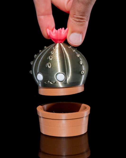 Wüstenblumen Kaktus Gewürzmühle Tabakmühle Grinder 9CM