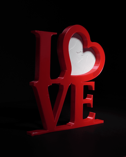 Personalisiertes Romantisches Valentinstagsgeschenk Fotorahmen Love