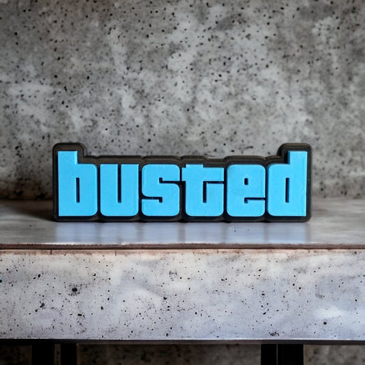 GTA Busted Obje Busted Yazılı Dekoratif Obje 15CM