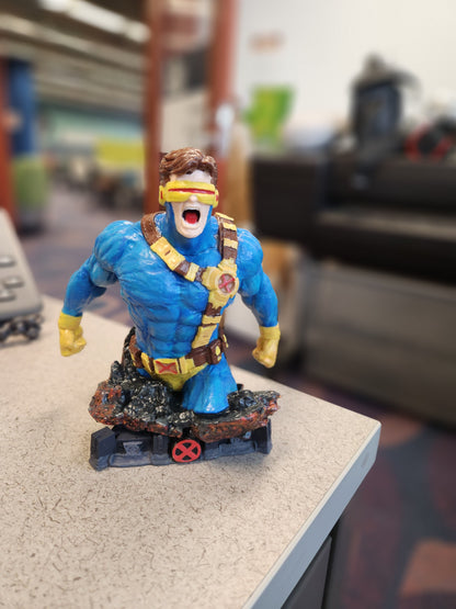 X-Men Cyclops Bemalte Büste Marvel Scott Summers Büste 13CM