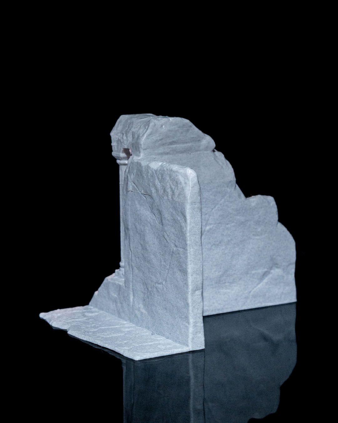 Antikes Griechisch-Römisches Säulen-Buchstützen-Set, 3-teilig, dekorativ, 15 cm