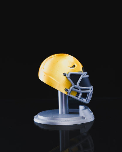 Personalisierter American Football Helm Gegenstand 13CM