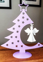 Engel-Weihnachtsbaum, Dekoration, Weihnachtsbaum, Deko-Objekt, 20 cm, Groß