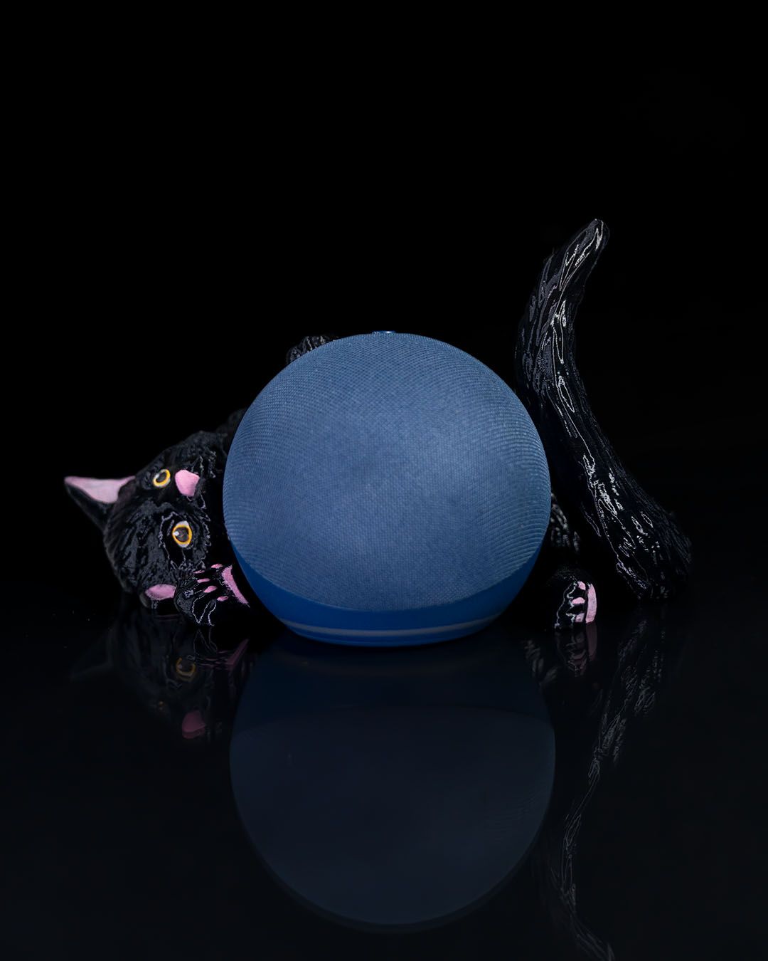 Katzen-Lautsprecherständer Rund Groß 22CM
