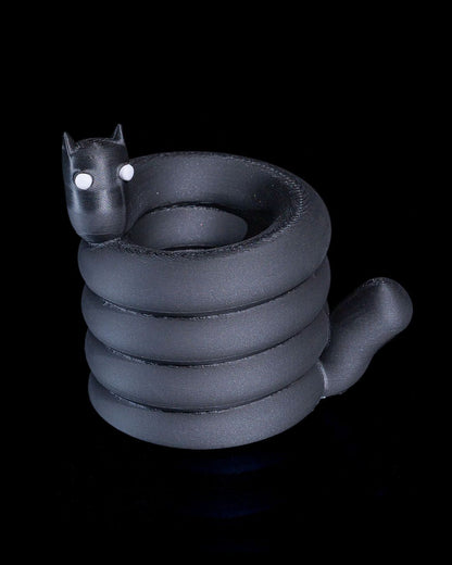 Gothic Katze Desktop Organizer 3er Schreibtisch-Organizer Katze Stiftehalter