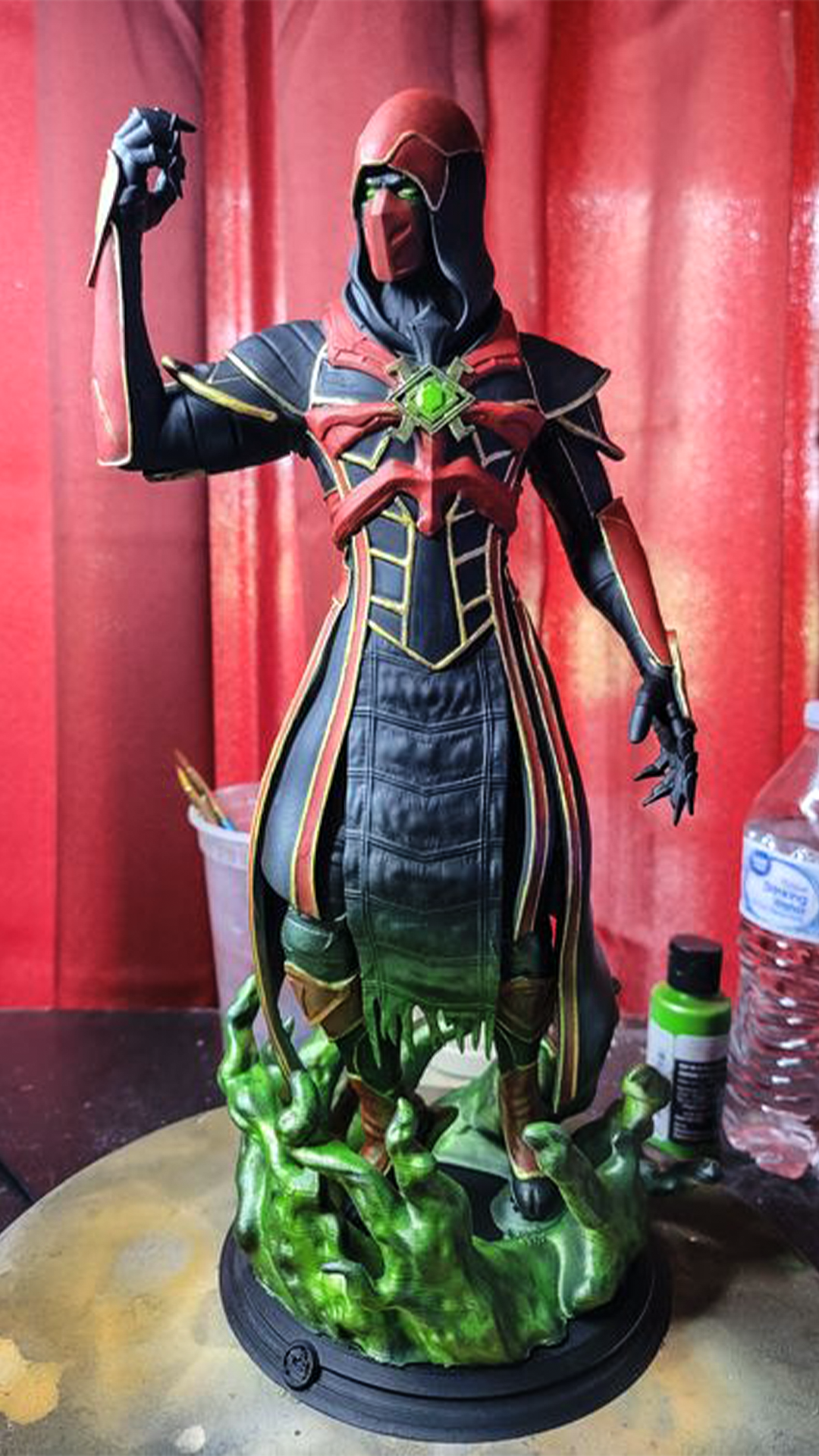 Mortal Kombat Ermac Figur Mortal Kombat Ermac Objekt Groß 25CM