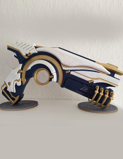 Warframe Lex Prime Spielzeugwaffe in Originalgröße