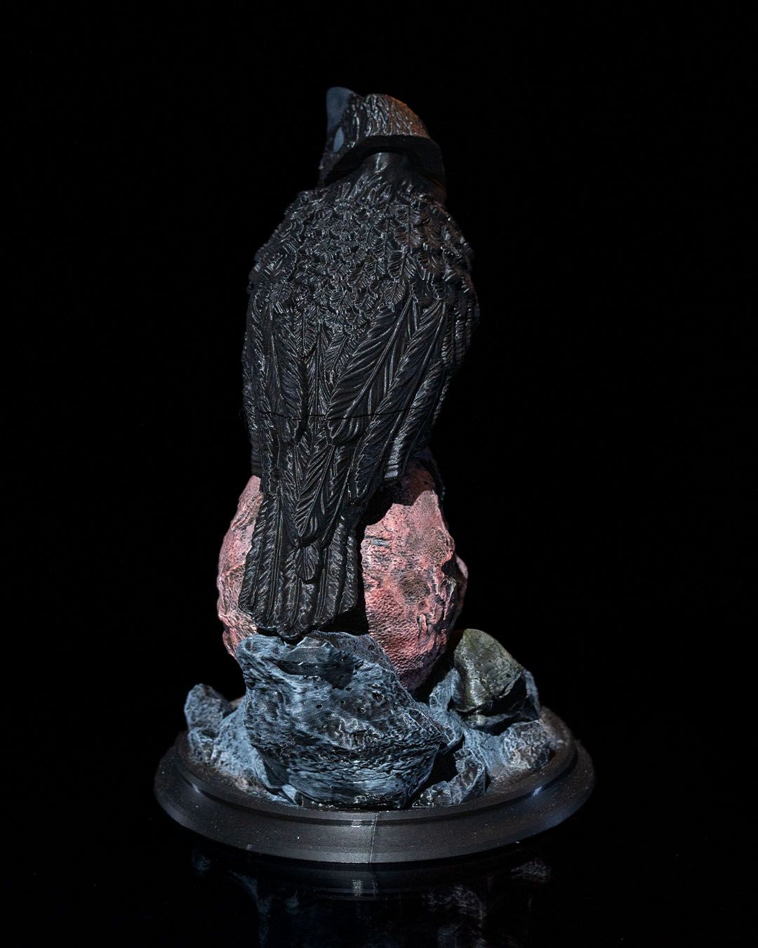 Game Of Thrones Rabe Totenkopf Beweglicher Würfelturm 25CM Groß