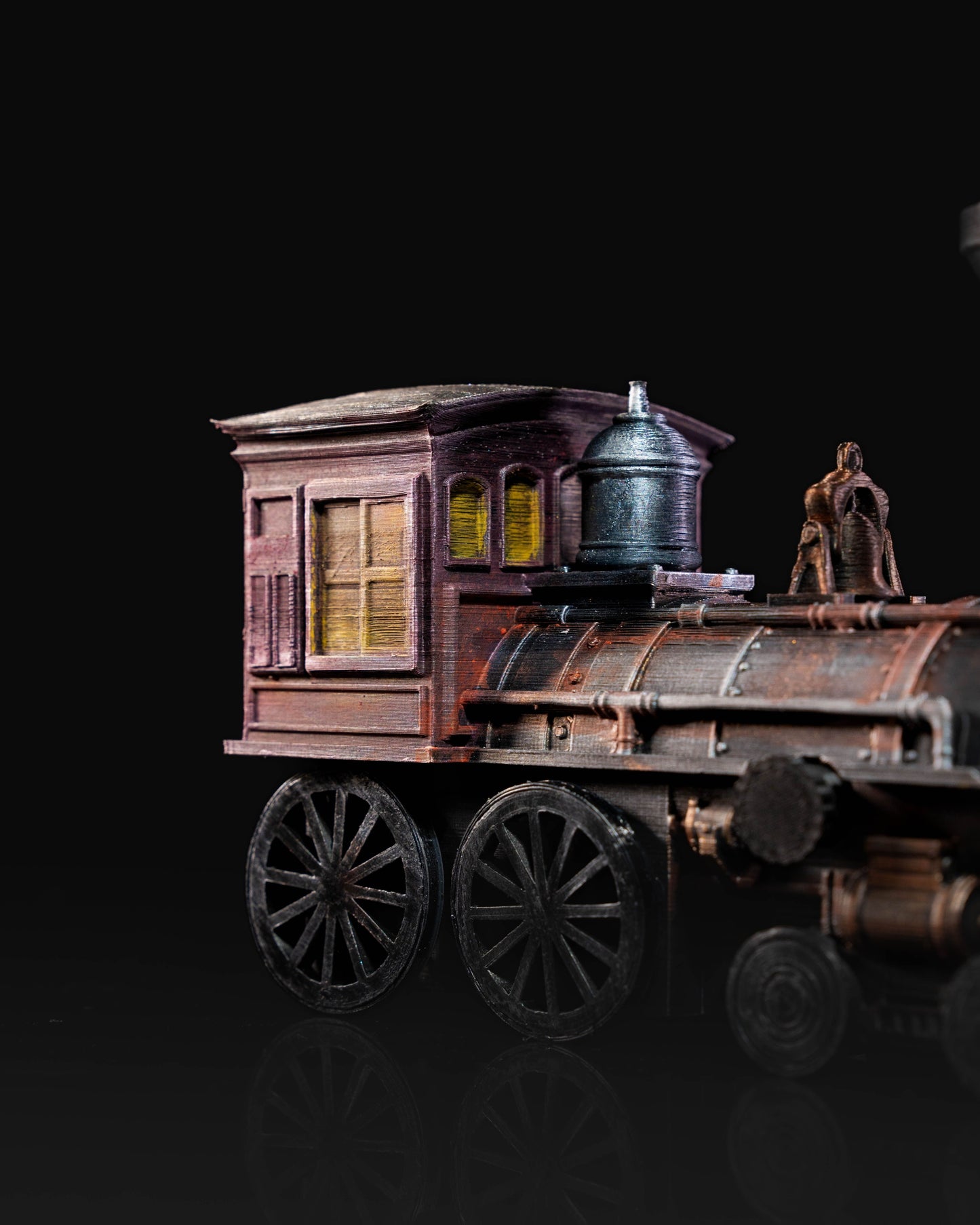 Western Lokomotive Zug Bewegliches Spielzeug Cowboy Lokomotive Zug Bewegliches Spielzeug