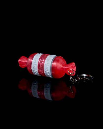 Halloween Candy Bag Secret Red Schlüsselanhänger Taschenanhänger 10CM