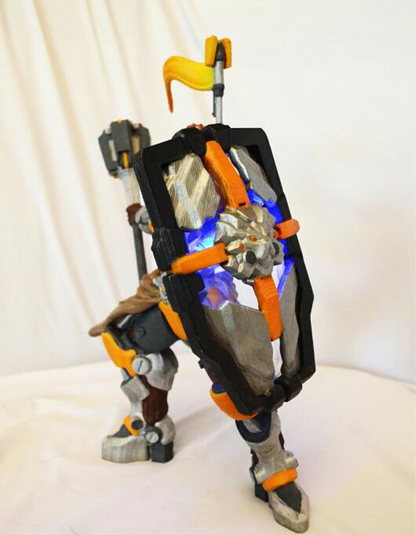 Overwatch Brigitte Figur Overwatch Brigitte Lindholm Figur Groß 25CM