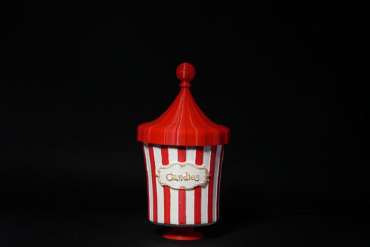 Circus Lid Popcorn Bucket Popcorn Box Snack Bucket