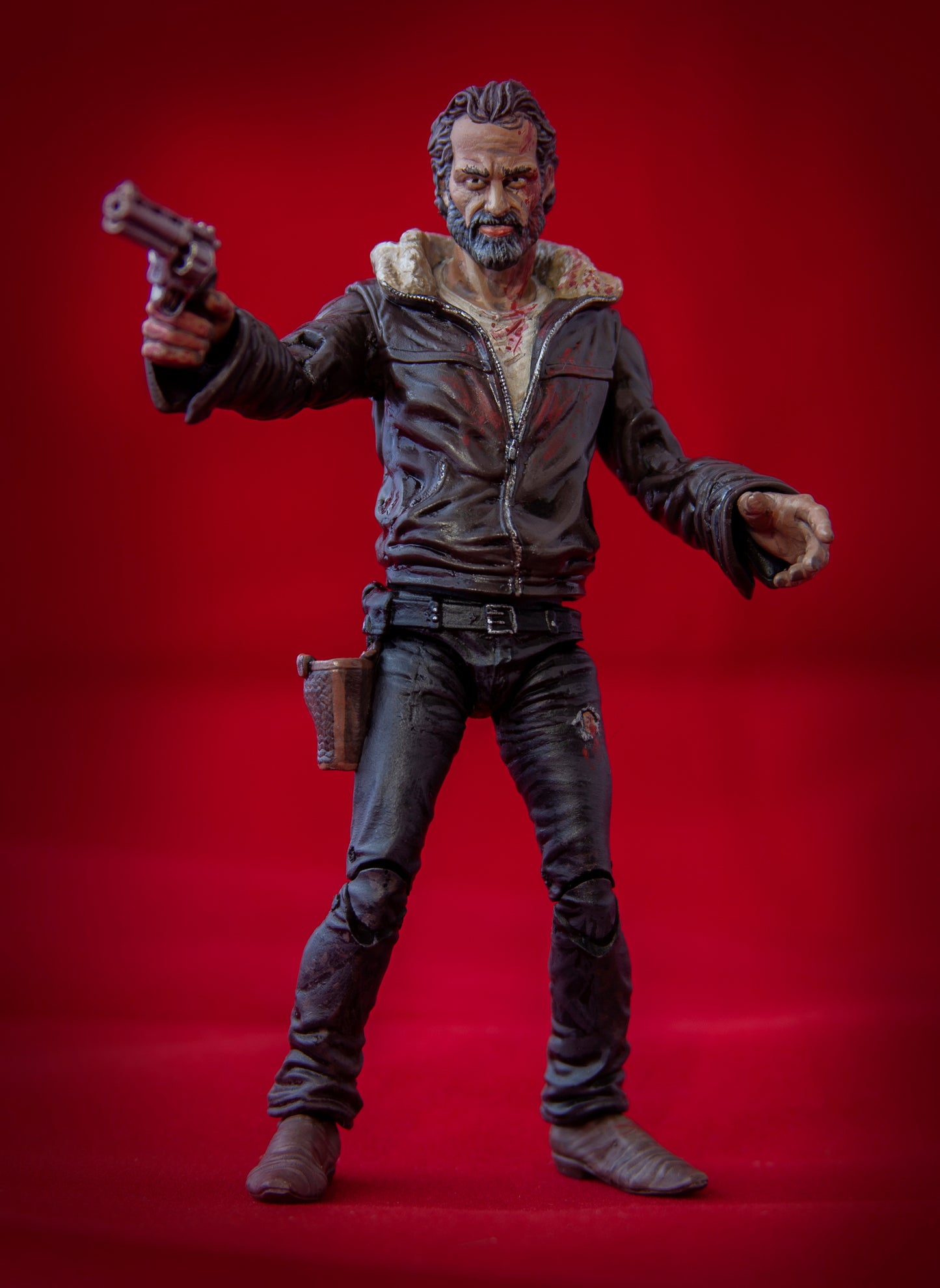 Walking Dead Rick Grimes Figur Groß 25CM