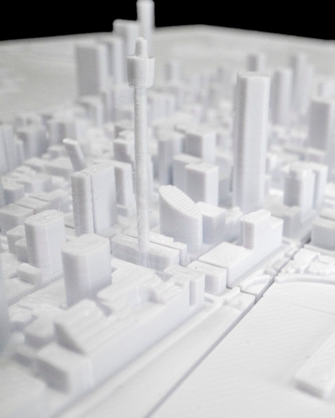 Sydney 3D-Stadtbild Dekorative Minimalistische Wandtafel Sydney Tafel