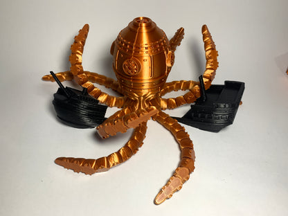 Roboter-Krake Bewegliches Oktopus-Spielzeug Alien-Oktopus-Spielzeug Weltraum-Oktopus