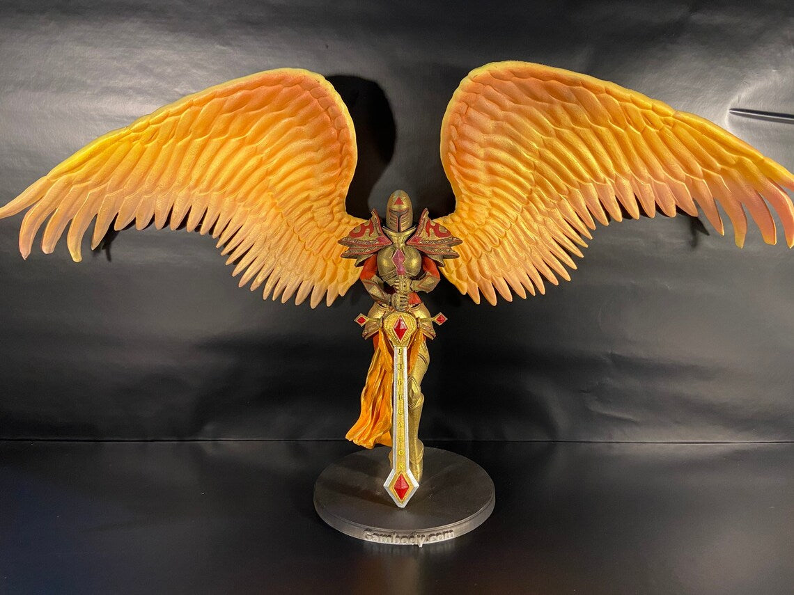 LOL Kayle Figur League of Legends Kayle Objekt LOL Schwert der Gerechtigkeit Büste 25CM