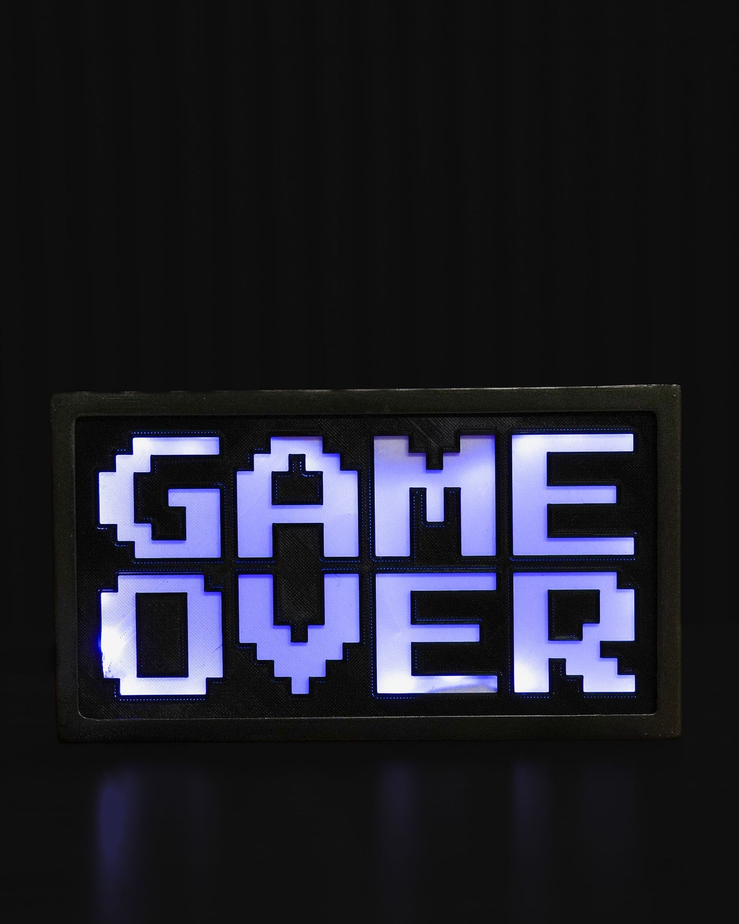 Personalisierte Retro-Pixel-Tischlampe mit Gravur