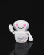 Roboterfigur mit beweglichem Gesichtsausdruck, 14 cm