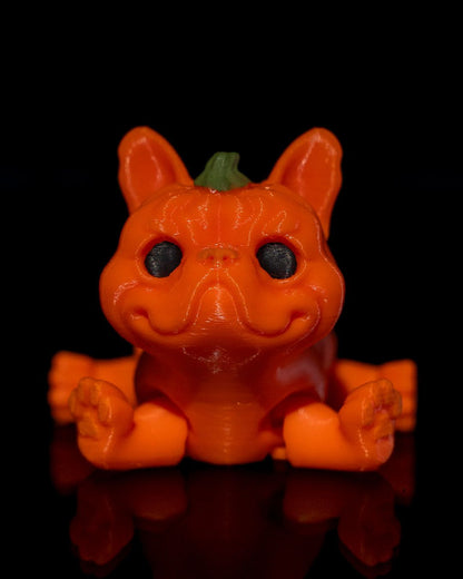 Halloween Kürbis Hund Animationsspielzeug 13 CM